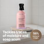 ATTITUDE Shower and Tiles Cleaner Spray, Natural Origin Ingredients, EWG Verified, Eliminate Soap Scum, Limescale, Streak Free, Lemon & Rosewood, 26 Fl Oz