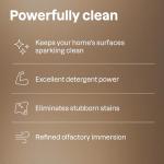 ATTITUDE Shower and Tiles Cleaner Spray, Natural Origin Ingredients, EWG Verified, Eliminate Soap Scum, Limescale, Streak Free, Lemon & Rosewood, 26 Fl Oz