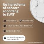 ATTITUDE Shower and Tiles Cleaner Spray, Natural Origin Ingredients, EWG Verified, Eliminate Soap Scum, Limescale, Streak Free, Lemon & Rosewood, 26 Fl Oz