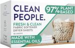 Eco-Friendly Dryer Sheets with Essential Oils, 120 Pack