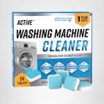 Eco-Friendly Washing Machine Cleaner Tablets - 24 Pack