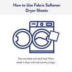 Eco-Friendly Dryer Sheets with Essential Oils, 120 Pack