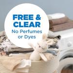 ARM & HAMMER Power Sheets Laundry Detergent, Fragrance Free, No Dyes or Perfumes, Lightweight and Travel-Friendly, 50 Count, Up to 100 Small Loads