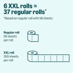 Eco Friendly 2-Ply Toilet Paper - 6 Rolls