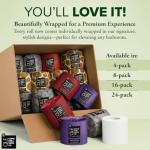 Eco-Friendly Bamboo Toilet Paper - 4 Pack