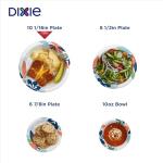 Dixie Eco-Friendly 10-Inch Paper Plates, 204 Count