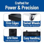 Eco-Friendly Warewashing Rack Dolly for Kitchens