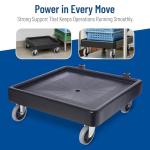 Eco-Friendly Warewashing Rack Dolly for Kitchens