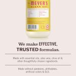 Mrs. Meyer's Liquid Hand Soap, Cruelty Free and Biodegradable Hand Wash Formula Made with Essential Oils, Limited Edition Lemonade Scent, 12.5 oz Bottle