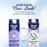 Cleancult Liquid Hand Soap Refill - Wild Lavender - Moisturizes Dry & Sensitive Skin - Made with Aloe Vera & Lavender Essential Oils - Eco Friendly - Paper-Based Packaging - 32 oz/1 Pack