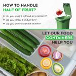 Silicone Avocado Saver - 4PCS Multi-Use Food Saver as Onion Saver & Lemon Saver, Avocado Keeper, Tomato Saver, and More - Anti-Oxidation + Reusable Fruit and Vegetable Storage Containers for Fridge