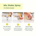 Good Natured Brand All-Purpose Cleaner Concentrate | Multi-Surface Cleaner | Natural Lemon Essential Oil | Multipurpose Cleaner Concentrate All Surfaces | Lemon Love | 4oz makes 64oz