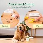 Good Natured Brand All-Purpose Cleaner Concentrate | Multi-Surface Cleaner | Natural Lemon Essential Oil | Multipurpose Cleaner Concentrate All Surfaces | Lemon Love | 4oz makes 64oz