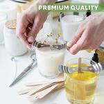 Lumispace 100% Natural Soy Wax Flakes for Candle Making,Farm-Sourced, No Additives, Eco-Friendly, Clean Burning, DIY Candle Supplies, Safe and Pure, 0.5 LBS