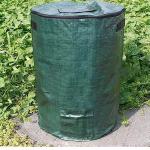 Large Compost Bin Bags,Garden Compost Bin Bags 80 Gallon(300L) Outdoor Collapsible Garden Yard Garbage Cans Fallen Leaf Bag (Green 1pc)