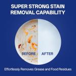 ECO Dishwasher Pods 168 Count, with Glycerin & Enzymes (Protease, Amylase),Dishwasher Detergent Liquid dish pod for Powerful Cleaning, No Pre-Rinse, Fights 24-Hour Dried On Food, Plant-Based