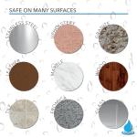 University of Tennessee- 6 Pack Swedish Dishcloths- Reusable Kitchen Towels for Dishwashing and Home Cleaning- Eco-Friendly Alternative to Paper Towels and Wipes- Machine Washable and Dryer Safe