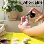 Tisnxiy Foaming Hand Soap Tablet Refills - 12 Count- 96 fl oz total (12x 8 fl oz) - Eco-Friendly Foaming Hand Soap Refill - Gentle on Hands, Kind to Earth - Variety Fragrance Pack