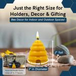 Beeswax Votive Candle Set - Eco Friendly Home Decor