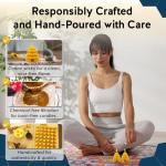 Beeswax Votive Candle Set - Eco Friendly Home Decor