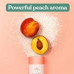 Lazy Coconuts Sweet Peach Laundry Beads - Eco Friendly, Plastic Free, Minimal, Natural Ingredients - Dye Free Laundry Scent Boosters, Zero Waste, Recyclable Package, Carbon Negative