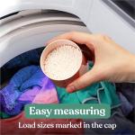 Lazy Coconuts Sweet Peach Laundry Beads - Eco Friendly, Plastic Free, Minimal, Natural Ingredients - Dye Free Laundry Scent Boosters, Zero Waste, Recyclable Package, Carbon Negative