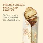 Eco-Friendly Beeswax Food Wraps - Reusable