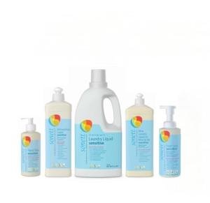 Sonett Organic Sensitive Line: Hand Soap, Dishwashing Liquid, Laundry Liquid for Wool & Silk, Foam Soap - Eco-Friendly, Hypoallergenic, Biodegradable