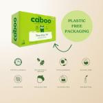 Caboo Tree Free Toilet Paper, Septic Safe Toilet Tissue, Plastic Free, Non Toxic, Chemical Free, 2 Ply Bathroom Toilet Paper | Pack of 12 Double Rolls, 300 Sheets Per Roll