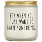 Relaxation Gifts for Women Men, Funny Calm Down Gifts for Friend Coworker Boss Mom Sister Work Bestie, Relaxing Gift for Birthday Christmas Retirement Graduation, Calming Lavender Scented Candle