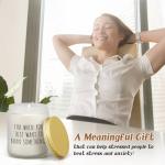 Relaxation Gifts for Women Men, Funny Calm Down Gifts for Friend Coworker Boss Mom Sister Work Bestie, Relaxing Gift for Birthday Christmas Retirement Graduation, Calming Lavender Scented Candle