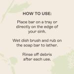 Eco-Friendly Lemon Dish Washing Bar Soap