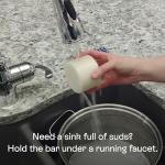 Eco-Friendly Lemon Dish Washing Bar Soap