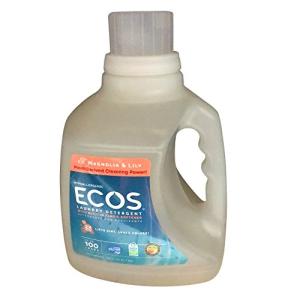 ECOS® Hypoallergenic Laundry Detergent, Magnolia & Lily, 100 loads, 100oz, Bottle by Earth Friendly Products