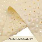 Sheepping Baby Bath Mat for Tub Non Slip Extra Long Cover Bathtub Mat for Toddler Kids 40 X 16 Inch - Eco Friendly Infant Bath Tub Mat with 200 Big Suction Cups,Machine Washable Shower Mat