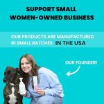 Eco Friendly Foaming Dish Soap Starter Set, Reusable Aluminum Soap Dispenser, 3 Zero Waste, Non Toxic, Concentrated Powder Refills Make 3x12oz (36 oz Total) of Foaming Dish Detergent (Unscented)