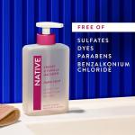Native Liquid Hand Soap, Cherry & Vanilla Macaron, Sulfate & Paraben Free, Naturally Derived Ingredients, 13 oz