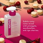 Native Liquid Hand Soap, Cherry & Vanilla Macaron, Sulfate & Paraben Free, Naturally Derived Ingredients, 13 oz