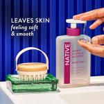 Native Liquid Hand Soap, Cherry & Vanilla Macaron, Sulfate & Paraben Free, Naturally Derived Ingredients, 13 oz