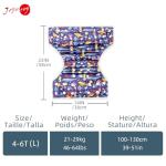 Joyo roy Reusable Swim Diaper Baby Swim Diaper Reusable Toddler Swim Diaper Swim Diapers Medium Swim Diapers Size 5 Swim Diapers Large Waterproof Diapers for Swimming Baby Swim Diaper Swimming 4-6t