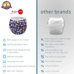 Joyo roy Reusable Swim Diaper Baby Swim Diaper Reusable Toddler Swim Diaper Swim Diapers Medium Swim Diapers Size 5 Swim Diapers Large Waterproof Diapers for Swimming Baby Swim Diaper Swimming 4-6t