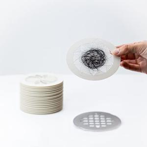 Disposable HairClaw 20 Pack | Flat Shower Drain Hair Catcher Strainer Trap | Eco-Friendly Bioplastic