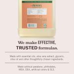 MRS. MEYER'S CLEAN DAY Hand Soap Refill, Made with Essential Oils, Geranium, 33 fl. oz