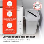 Sturdy Essentials City Box 7 Gallon Compost Bin with Lid for Residential, Business, and Commercial Recycling - NYC Compliant - Green