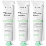Boka Fluoride Free Toothpaste, Nano Hydroxyapatite Toothpaste, Appropriate for Sensitive Teeth - for Adult, Kids Oral Care - Ela Mint Flavor, 4 Fl Oz 3Pk US Manufactured