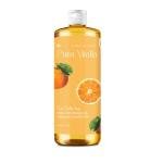 Pura Vitalia Citrus Organic Castile Soap | Body Wash & Cleanser for Face & Hands | Biodegradable, Eco-Friendly, Palm Oil Free, Vegan & Gentle | Made with 6 Natural Ingredients - 32 oz