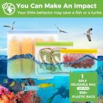 SPLF 12 Pack Dishwasher Safe Reusable Bags, Leakproof Reusable Freezer Bags, BPA Free Food Storage Bags for Lunch, Meal Prep, Marinate, Veggies, Travel - 2 Gallon 5 Sandwich 5 Snack