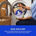 BLUELAND Laundry Detergent Tablets, Starter Set, 60 Count with Tin, Spring Bloom Scent, Plastic-Free Eco-Friendly Pods, Sheets, Liquid Alternative - Natural, Gentle, Non Toxic