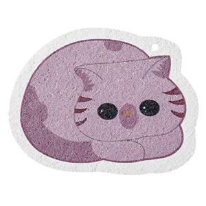 dish sponge eco friendly Dishwashing Sponge Wipe Compressed Wood Pulp Cotton Reusable for Kitchen Hanging Sponge Wipe Non Scratch Double Sided Tools Dishwashing Products (Color : Purple)