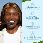 The Humble Co Fluoride-Free Teeth Whitening Toothpaste, Peppermint - Natural Whitening Toothpaste with Xylitol & Eco Certified Perlite for Adults - SLS Free Dental Oral Care & Hygiene - 2 Pack